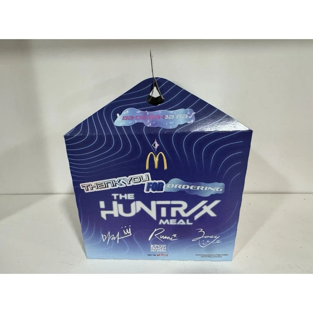 McDonalds K-Pop Demon Hunters Saja Boys Meal Box Set 2026 Limited Edition